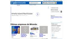 Desktop Screenshot of guia-miranda.guiavenezuela.com.ve