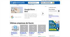 Desktop Screenshot of guia-sucre.guiavenezuela.com.ve
