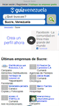 Mobile Screenshot of guia-sucre.guiavenezuela.com.ve