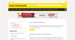 Desktop Screenshot of guiavenezuela.net
