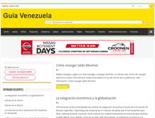 Tablet Screenshot of guiavenezuela.net